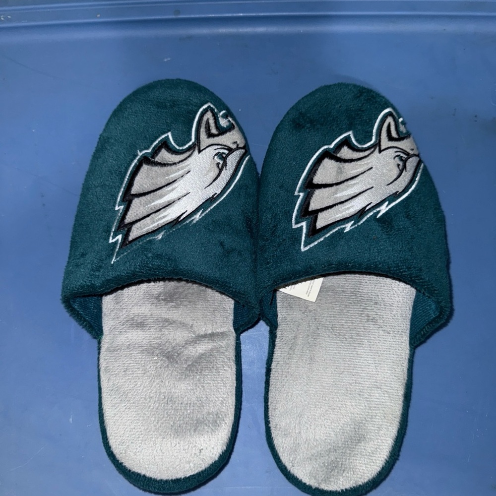 Green Slip-On Loafers with Logo